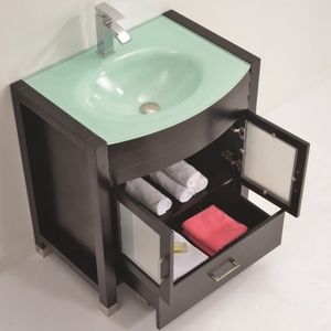 Kamar Mandi Kesombongan dengan Kaca Lengkung Meja, Lemari Kamar Mandi 8901-<span class=keywords><strong>24</strong></span> "/30"/36" - Product Image 5
