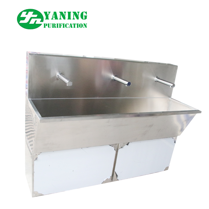 Медицинская хирургическая раковина YANING из нержавеющей стали, ручная мойка для больницы