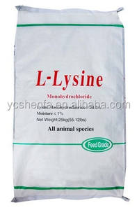 L-Lisina Monocloridrato 98% per Mangimi, Grado Alimentare per Pollame e Gamberetti - Product Image 2