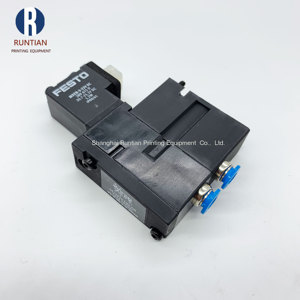 PNEUMATIC SOLENOID VALVE # M <span class=keywords><strong>2</strong></span>.184.1111 MEBH-4/<span class=keywords><strong>2</strong></span>-QS-4-SA 160240 C402 M <span class=keywords><strong>2</strong></span>.184.1111 SPEED MASTER 102 74 52 - Product Image 3
