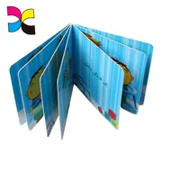 Personalizado niños cardbook para colorear de fábrica de impresión de DVD con DVD/CD/VCD libros servicios de impresión
