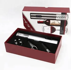 SW-WG08 exquis promotion ouvre-bouteille électrique coffret cadeau cadeaux De Noël