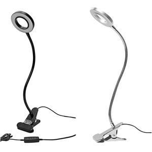 Portátil de la tabla de Clip Lámpara <span class=keywords><strong>USB</strong></span> recargable de atenuación de luz de escritorio perfecto para la noche leyendo ceja del tatuaje de uñas arte belleza maquillaje - Product Image 2
