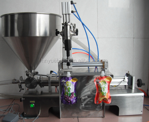 Machine de remplissage, <span class=keywords><strong>ketchup</strong></span>, sauce à pizza et tomate, conduit à piston unique - Product Image 4