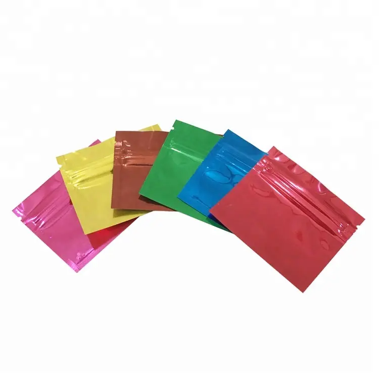 Mini bolsas de plástico para pastillas, laminadas, resellables, OEM