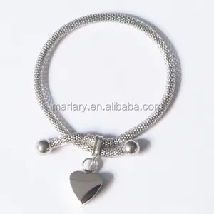 Nieuwe Stijl Mesh Ketting Armband Met Hart Charme voor Ashe