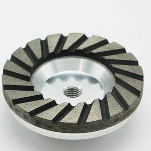 Herramienta abrasiva de molienda de <span class=keywords><strong>copa</strong></span> de diamante de doble fila de alto rendimiento, corte de aluminio vitrificado, desbarbado, resina en forma de <span class=keywords><strong>copa</strong></span> de cerámica - Product Image 4