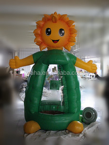 Inflatable Cube Cash Money Catching Grab Machine <strong>Booth</strong> For Sale