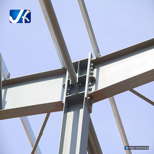 Khung kết cấu thép chi phí thấp với cột dầm <span class=keywords><strong>H</strong></span> & I nhẹ để sử dụng thực tế - Product Image 1