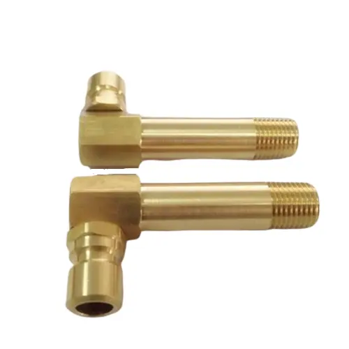 DME style 1/16 npt thread brass fast connectors, male plug