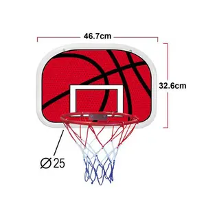 Ept Đồ Chơi Thiết Kế Mới Đồ Chơi Di Động Net Set Bóng Và Inflator Backboard Hoop Bóng Rổ Vòng Cho Trẻ Em Bóng Rổ