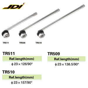 Valve de pneu <span class=keywords><strong>tubeless</strong></span> / à clipser JDI-TR509/TR510/TR511 de haute qualité / en métal nickelé pour camions et autobus - Product Image 5
