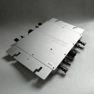 Micro-onduleur solaire à raccordement au réseau 1200W étanche <span class=keywords><strong>WVC</strong></span>-<span class=keywords><strong>1200</strong></span>, onde sinusoïdale pure, 433MHz sans fil, WiFi, surveillance par application mobile, 5 ans - Product Image 3