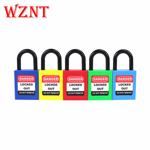 Ổ khóa an toàn không dẫn điện màu đỏ NT-25P 25mm với cùng loại khóa sản phẩm chính - Product Image 2