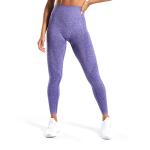 Vente en gros de collants personnalisés unis pour le sport, le fitness, le yoga et l'entraînement Legging pour femmes, pantalons de compression - Product Image 3
