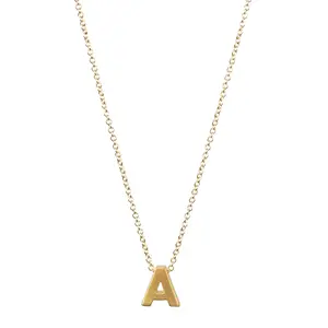 14K Gold Tiny Disk Hammered Pendant Necklace Personalized A-Z Initial Letter Engraved Monogram Coin Disc Necklace