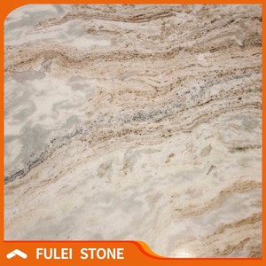 Indiani Superiori di Fantasia Marrone Ristorante Tavolo di Marmo Top - Product Image 2