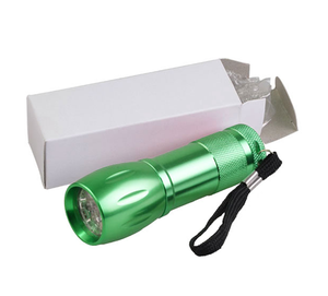 Tiny 9 LED Xách Tay giá rẻ Hợp Kim Nhôm Torch Ánh Sáng Led Đèn Pin - Product Image 6