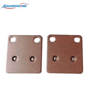 Long lasting no ratio noise Pieces China motorcycle brake pads fit for <span class=keywords><strong>Honda</strong></span> Road Bike - Product Image 2