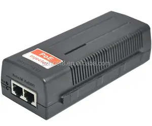 Injetor PoE 10/100/1000/2.5G/5G/10G l 48V 30W 10G PoE para telefone IP.