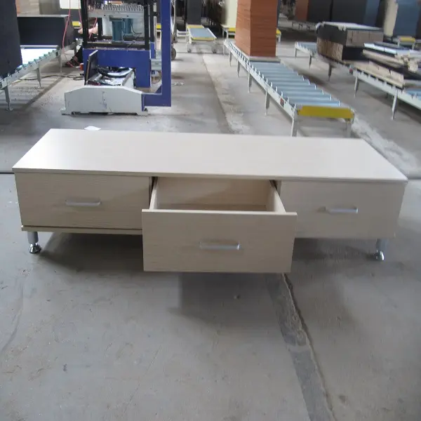 modern wood Tv stand with drawers
