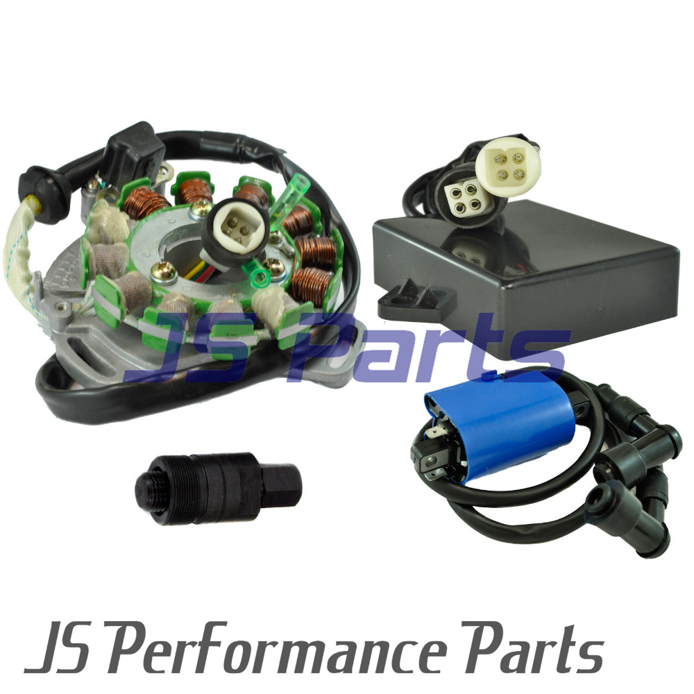 Высокопроизводительный статор CDI HP, внешняя катушка и съемник для Yamaha YFZ 350 Banshee 1987 1988