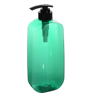 300 मिलीलीटर 500 मिलीलीटर 800 प्लास्टिक पालतू शैम्पू बोतल बालों का तेल लोशन पंप बोतल
