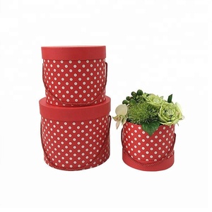 Custom Ontwerp Gedrukt Karton Papier Ronde Hoed Bloem Verpakking - Product Image 4