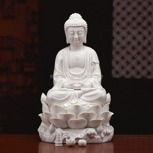 Estatua <span class=keywords><strong>de</strong></span> <span class=keywords><strong>Buda</strong></span> <span class=keywords><strong>de</strong></span> cerámica, estatua <span class=keywords><strong>de</strong></span> artesanía religiosa, figurita <span class=keywords><strong>de</strong></span> <span class=keywords><strong>porcelana</strong></span>, <span class=keywords><strong>Buda</strong></span> sonriente <span class=keywords><strong>de</strong></span> cerámica - Product Image 2