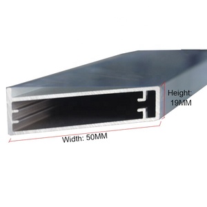 Cửa Kính Tủ Khung Nhôm Đồ Nội Thất Khung Nhôm Cấu Hình Phụ Kiện Phần Cứng Tủ Quần Áo Cửa Kính Không Khung - Product Image 5