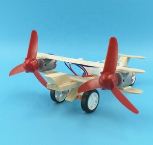 Mini avion planeur électrique, jouet télécommandé à main, expérimentation <span class=keywords><strong>scientifique</strong></span> pour les étudiants, jouets assemblées, DIY - Product Image 1