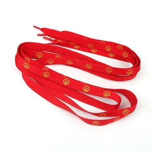 Tùy Chỉnh DIY Thiết Kế Cá Nhân Silk Màn Hình In Ấn Animal Dog Logo Polyester Nylon Dây Giày Cho Giày Vải - Product Image 5