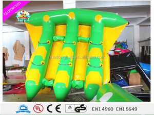 Jeux d'eau gonflables Remorquage volant Poisson volant Tube Pêche à <span class=keywords><strong>la</strong></span> <span class=keywords><strong>mouche</strong></span> - Product Image 5
