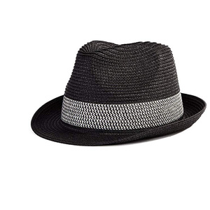 Paille Fedora Panama <span class=keywords><strong>Chapeau</strong></span> de Soleil <span class=keywords><strong>Chapeau</strong></span> De Plage D'été <span class=keywords><strong>Cubain</strong></span> <span class=keywords><strong>Chapeau</strong></span> Trilby - Product Image 6