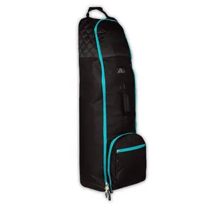 Lockable Polyester Golf Travel Bag with Wheels