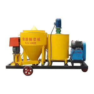 CE Approved Grout Mixing Machine Double Layer Mixer Pump 400L Cement Grouting Machine