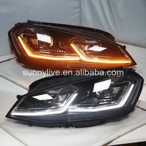 Per VOLKSWAGEN per il <span class=keywords><strong>Golf</strong></span> 7.5 ha condotto il faro LD Per <span class=keywords><strong>golf</strong></span> <span class=keywords><strong>2018</strong></span> led che scorre luce di svolta - Product Image 1
