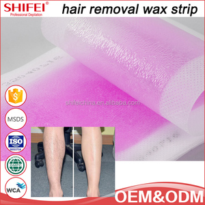 Guangzhou écologique personnalisé imprimé <span class=keywords><strong>réutilisable</strong></span> bandes <span class=keywords><strong>de</strong></span> <span class=keywords><strong>cire</strong></span> pour l'épilation du corps - Product Image 3