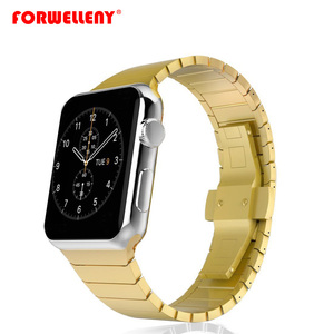 <span class=keywords><strong>Bracelet</strong></span> en acier inoxydable de luxe pour <span class=keywords><strong>Apple</strong></span> <span class=keywords><strong>Watch</strong></span> Series 1, 2, 3, 4, <span class=keywords><strong>bracelet</strong></span> Iwatch en acier inoxydable 44, 40 mm avec adaptateurs - Product Image 6