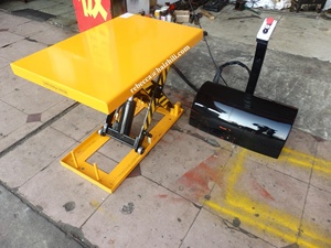 Meja Angkat Gunting Motor 1000Kg, Meja Angkat Elektrik Pekerjaan Berat - Product Image 2