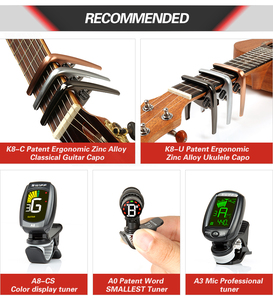 Accesorios de instrumento Musical, pinzas de <span class=keywords><strong>guitarra</strong></span> acústica de cambio rápido, Capo - Product Image 6