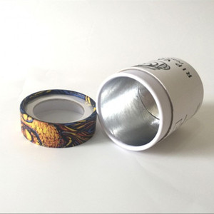 Thiết Kế Độc Đáo Yến Mạch Ăn Sáng Giấy Ống Nhà Sản Xuất Thực Phẩm Bao Bì Thực Phẩm Xi Lanh Hộp Các Tông Với Cửa Sổ Ở Bên - Product Image 5