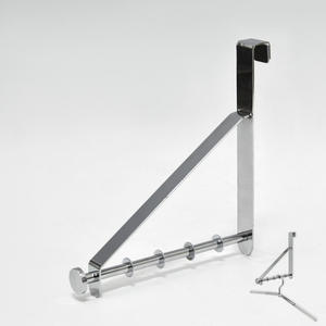 Cintre en tissu en forme de J pliable mural de couleur chromée - Product Image 3