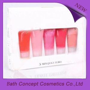 <span class=keywords><strong>Color</strong></span> anti cracking lip gloss pvc set - Product Image 4