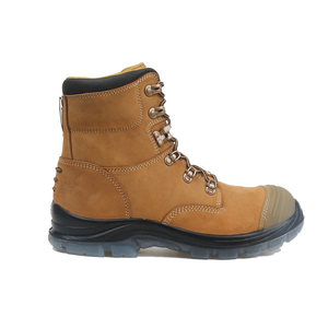 Fabricant usine de chaussures de sécurité personnalisées <span class=keywords><strong>pour</strong></span> hommes bout en acier cuir antidérapant imperméable résistant aux coups de couteau s3 vente en gros - Product Image 6