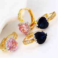 Pendientes de cristal multicolor, joyería turca, buena calidad, 27887