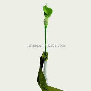 Gros fleurs artificielles réel tactile calla lily wedding décoration - Product Image 4