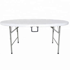 Đường Kính 4ft/5ft/6ft Tiệc/Cắm Trại/Đám Cưới/Dã Ngoại Gấp Trong Nửa HDPE Vòng Tùy Chỉnh Ngoài Trời Gấp Bảng Hot Bán - Product Image 3