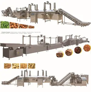 Corn Tortilla Chips Snacks Continuous Belt Fryer / Doritos Chips Frying Machine