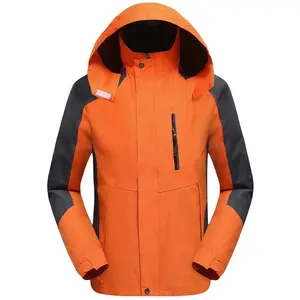 Chaquetas de talla grande para hombre, chaqueta de senderismo al aire libre para hombre y mujer, senderismo, Camping, cortavientos impermeable, Softshell chaqueta con capucha, abrigo